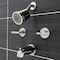 Kingston Brass Two-Handle Tub and Shower Faucet, Polished Nickel KBX8146CKL - alternate 5